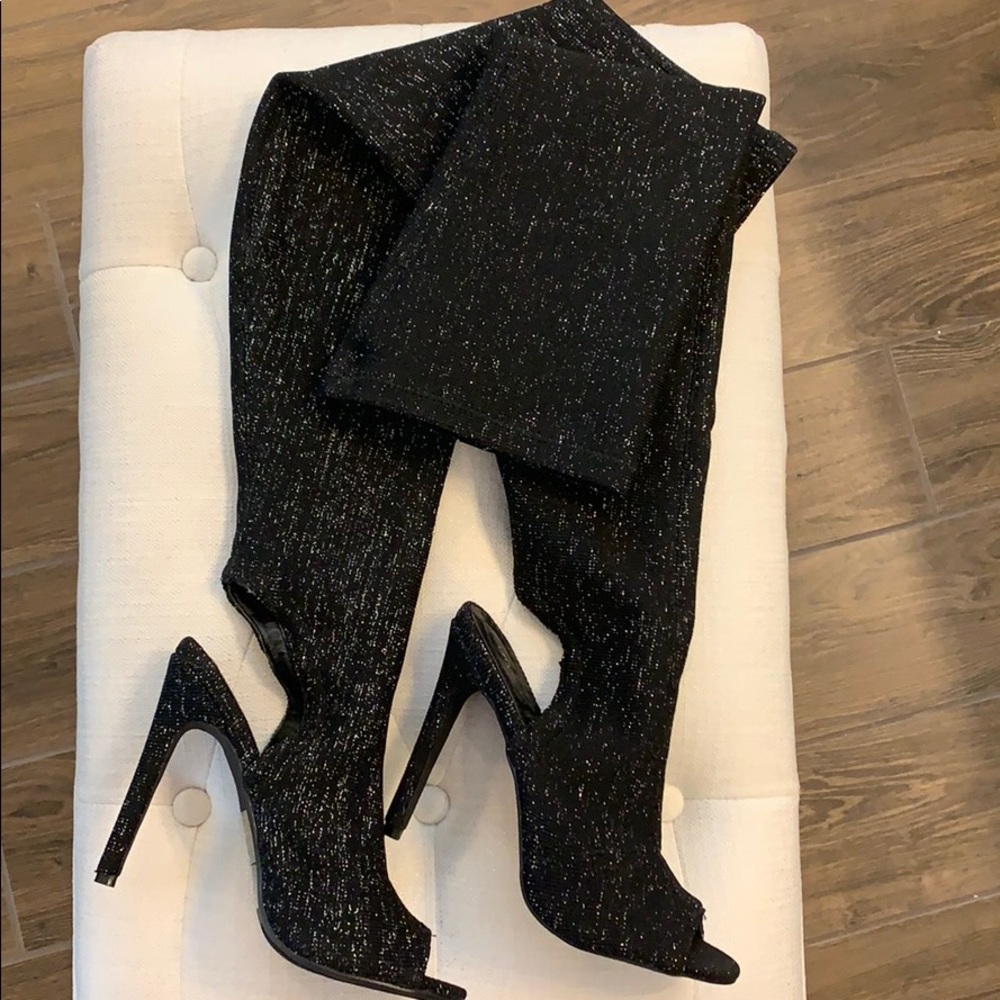 Chase&Chloe Over The Knee Boots